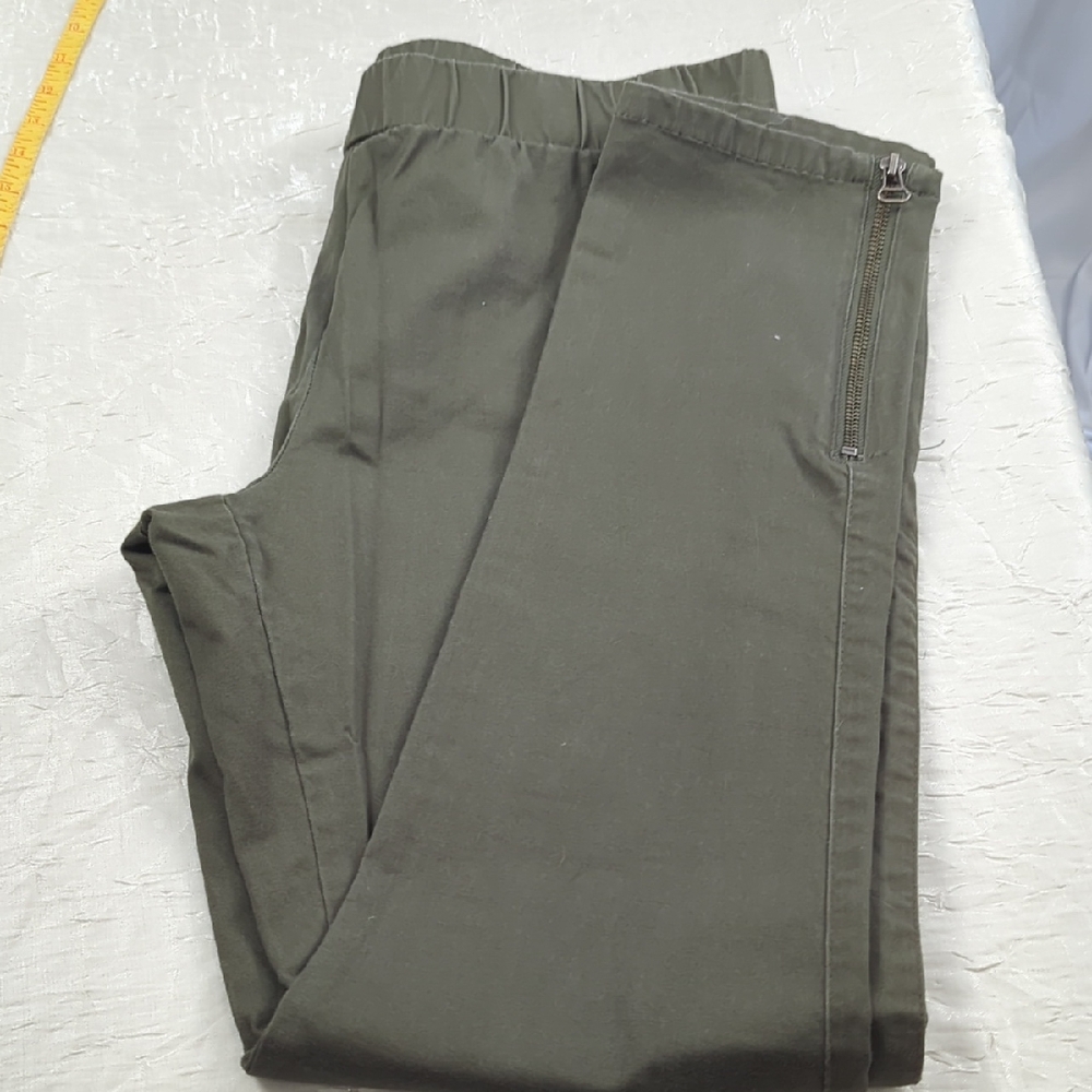 INC International Concepts Women's Olive High Rise Jeans